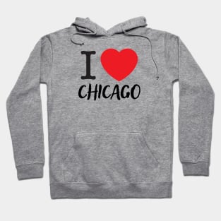 I love chicago Hoodie